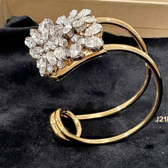 BURBERRY Crystal Cuff Bracelet - Picture 9 of 9